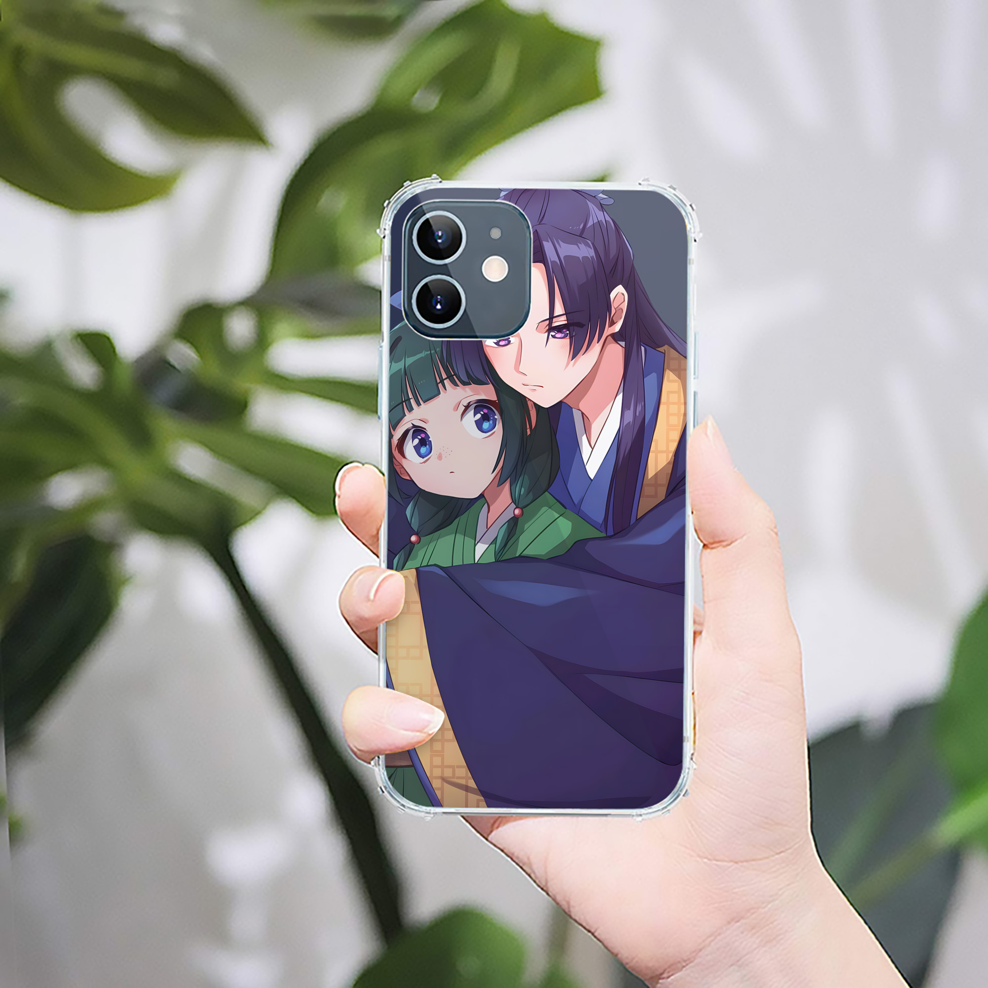 （画像用） 薬屋のひとりごと The Apothecary Diaries 【iPhone 12シリーズ対応】透明スマホケース（クリアソフトケース）